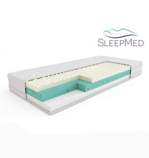 SLEEPMED PREMIUM - materac termoelastyczny, piankowy, Rozmiar - 120x200 WYPRZEDAŻ, WYSYŁKA GRATIS, 603-671-572