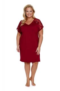 Koszula nocna TB 7260 burgundy red
