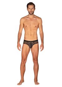 Slipy otwarte jockstrap Severio czarne