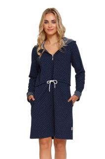 Szlafrok SMZ 5241 navy blue