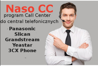 Program Naso CC Call Center Supervisor Program dla  firm , przychodni, szpitali, administracji państwowej
