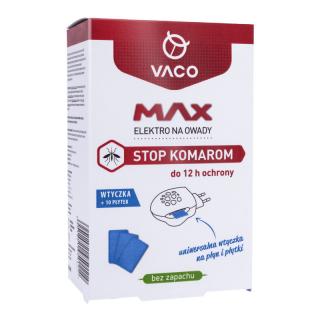 VACO Elektro MAX + płytki na komary - 10 szt.