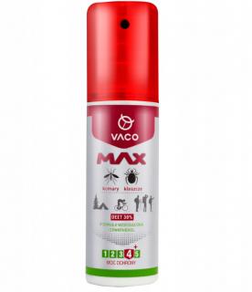 VACO Płyn MAX na komary i kleszcze - DEET 30% - 80 ml