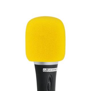 Osłona przeciwwietrzna do mikrofonu | Owiewka | Gąbka mikrofonowa LD Systems - żółta