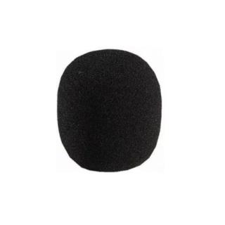 Wiatrochron | Owiewka | Gąbka mikrofonowa mała, czarna; średnica otworu- 8 mm