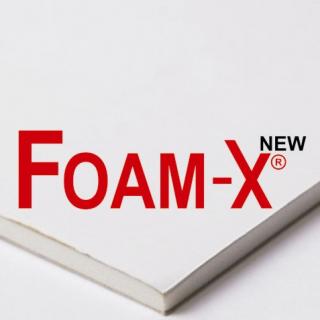 Foam-X New, plyta piankowo kartonowa, biały, mat, poliuretanowe, papier/PUR/papier 10mm, 700mmx1000mm