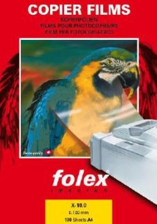 Folex X-10.0 0,100mm A4 transparentna folia prezentacyjnado dwustronnego zadruku