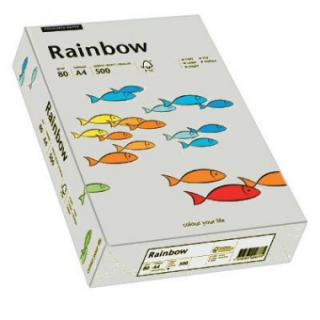 Papier Rainbow 80g 210x297 R 93, jasno szary 93, A4
