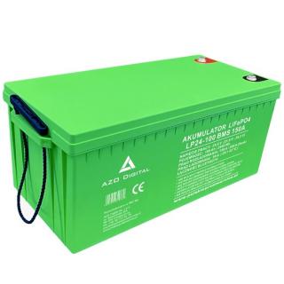 Akumulator LiFePO4 LP24-100 100Ah 24V 150A Bluetooth BMS mata grzewcza