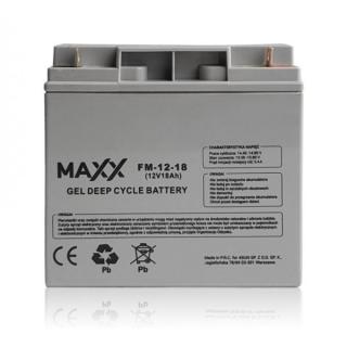 Akumulator żelowy MAXX 12-FM-18 18Ah 12V