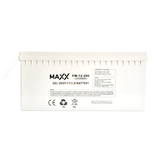 Akumulator żelowy MAXX 12-FM-200 200Ah 12V