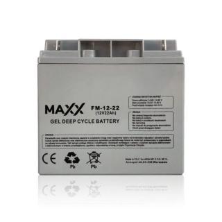 Akumulator żelowy MAXX 12-FM-22 22Ah 12V