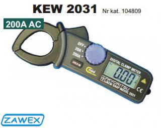 Miernik cęgowy Kyoritsu KEW 2031 (cyfrowy, prąd AC)