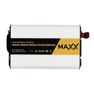 Przetwornica Napięcia SINUS MAXX 600W 12VDC/230VAC [300W/600W]