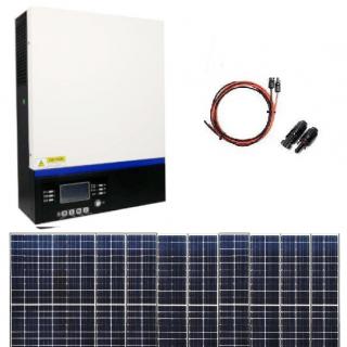 Zestaw Off-Grid 3,4kW - 9x Mono 385W JA SOLAR + Inwerter ESB 6kW + Akcesoria