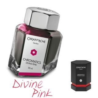 Atrament Chromatics Caran d'Ache, kolor Divine Pink (Boski Róż)