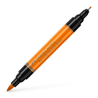 DWUSTRONNY PITT ARTIST PEN FABER-CASTELL, 113 ORANGE GLAZE