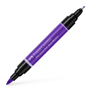 DWUSTRONNY PITT ARTIST PEN FABER-CASTELL, 136 PURPLE VIOLET