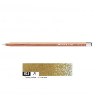 Kredka Caran d'Ache Luminance 6901, 025 Green Ochre - Zielona Ochra