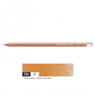 Kredka Caran d'Ache Luminance 6901, 036 Raw Sienna - Czysta Siena