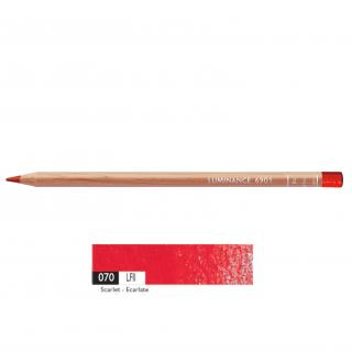 Kredka Caran d'Ache Luminance 6901, 070 Scarlet - Szkarłatna