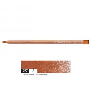 Kredka Caran d'Ache Luminance 6901, 077 Burnt Ochre - Palona Ochra