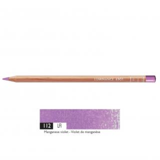 Kredka Caran d'Ache Luminance 6901, 112 Manganese Violet - Fiolet Manganowy