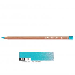 Kredka Caran d'Ache Luminance 6901, 171 Turquoise Blue - Turkusowa