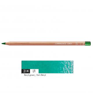 Kredka Caran d'Ache Luminance 6901, 214 Beryl Green - Berylowa Zieleń