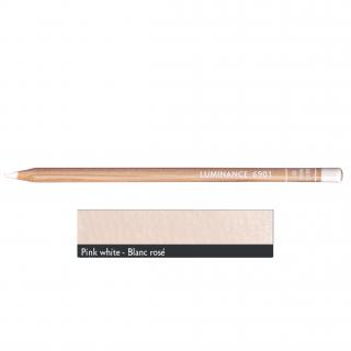 Kredka Caran d'Ache Luminance 6901, 581 Pink White - Różowobiały