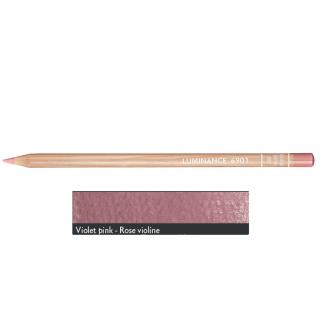 Kredka Caran d'Ache Luminance 6901, 583 Violet Pink - Fioletoworóżowy