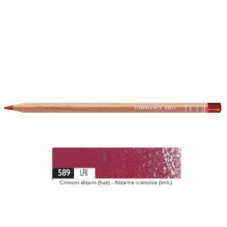 Kredka Caran d'Ache Luminance 6901, 589 Crimson Alizarin - Karmazyn Alizarynowy