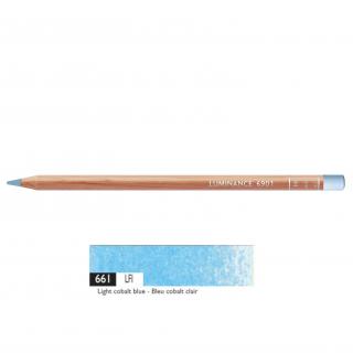 Kredka Caran d'Ache Luminance 6901, 661 Light Cobalt Blue - Jasna Kobaltowo Niebieska