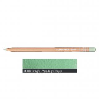 Kredka Caran d'Ache Luminance 6901, 713 Middle Verdigris - Grynszpan