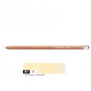 Kredka Caran d'Ache Luminance 6901, 801 Buff Titanium - Tytanowa