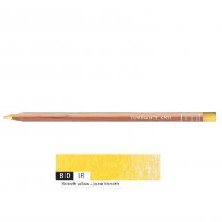 Kredka Caran d'Ache Luminance 6901, 810 Bismuth Yellow - Bizmutowa Żółć