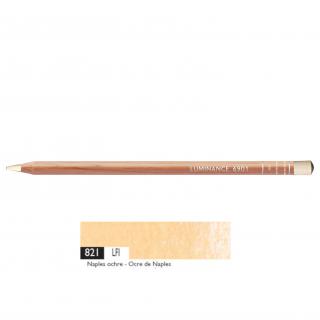 Kredka Caran d'Ache Luminance 6901, 821 Naples Ochre - Neapolitańska Ochra