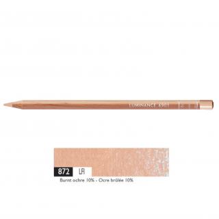 Kredka Caran d'Ache Luminance 6901, 872 Burnt Ochre 10% - Palona Ochra 10%