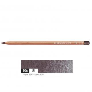 Kredka Caran d'Ache Luminance 6901, 906 Sepia 50% - Sepia 50%