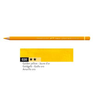 Kredka Caran d'Ache Pablo, kolor 020 Golden Yellow - Złoty Żółty