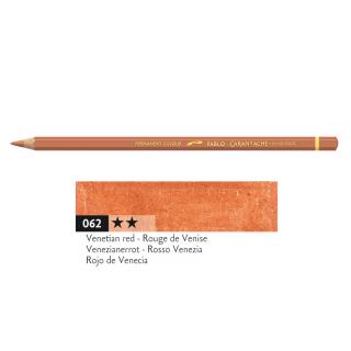 Kredka Caran d'Ache Pablo, kolor 062 Venetian Red - Wenecka Czerwień