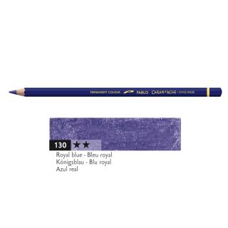 Kredka Caran d'Ache Pablo, kolor 130 Royal Blue - Królewski Niebieski