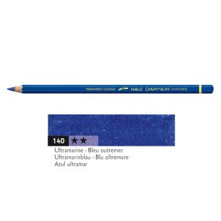 Kredka Caran d'Ache Pablo, kolor 140 Ultramarine - Ultramaryna