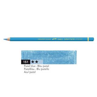 Kredka Caran d'Ache Pablo, kolor 151 Pastel Blue - Pastelowy Niebieski