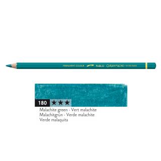 Kredka Caran d'Ache Pablo, kolor 180 Malachite Green - Malachitowa Zieleń