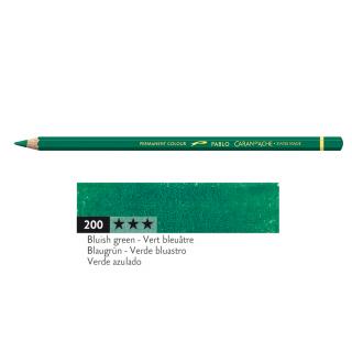 Kredka Caran d'Ache Pablo, kolor 200 Bluish Green - Niebieskawo-zielona