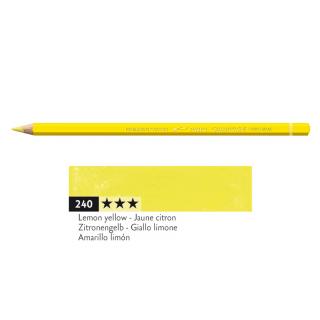 Kredka Caran d'Ache Pablo, kolor 240 Lemon Yellow - Cytrynowa