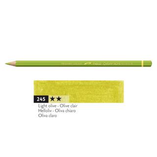 Kredka Caran d'Ache Pablo, kolor 245 Light Olive - Jasna Oliwkowa