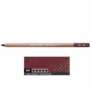 Kredka pastelowa Pastel Pencils Caran d'Ache, kolor 089 Dark Carmine