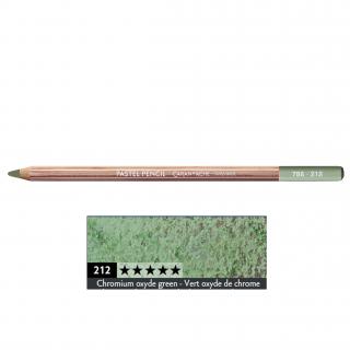 Kredka pastelowa Pastel Pencils Caran d'Ache, kolor 212 Chromium Oxyde Green